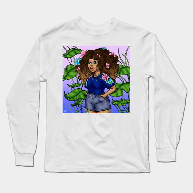 Feels Like Summer Long Sleeve T-Shirt by aliyahart